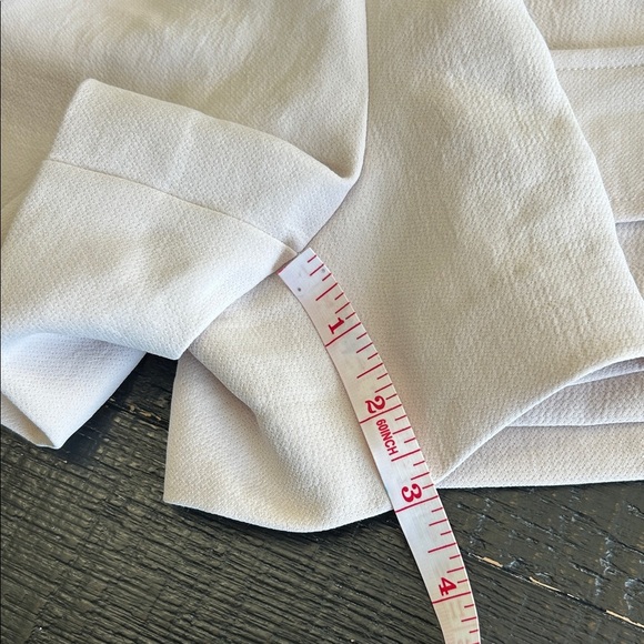 Wilfred High Waist Tie-Front Shorts in Pale Pink - Picture 6 of 6